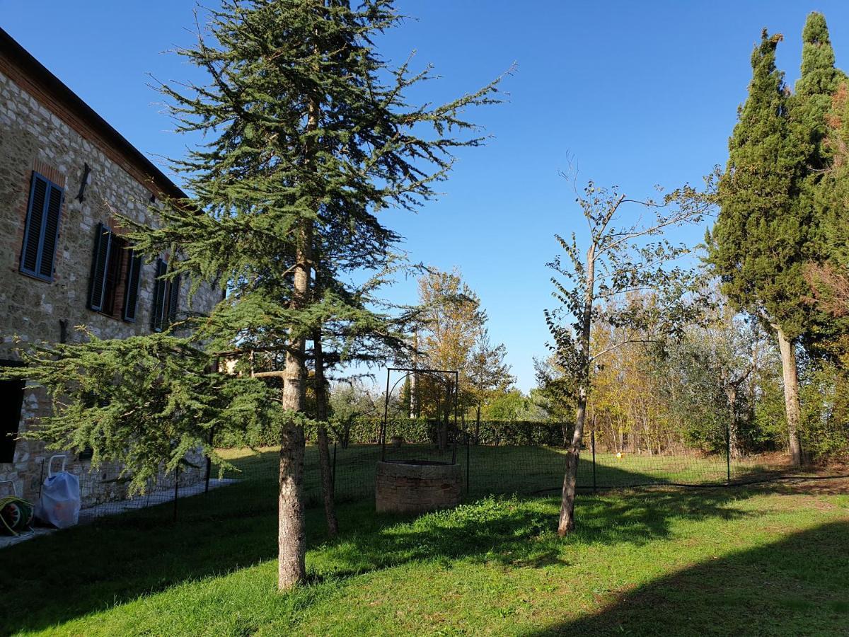 Podere Il Poggio Asciano Exterior foto