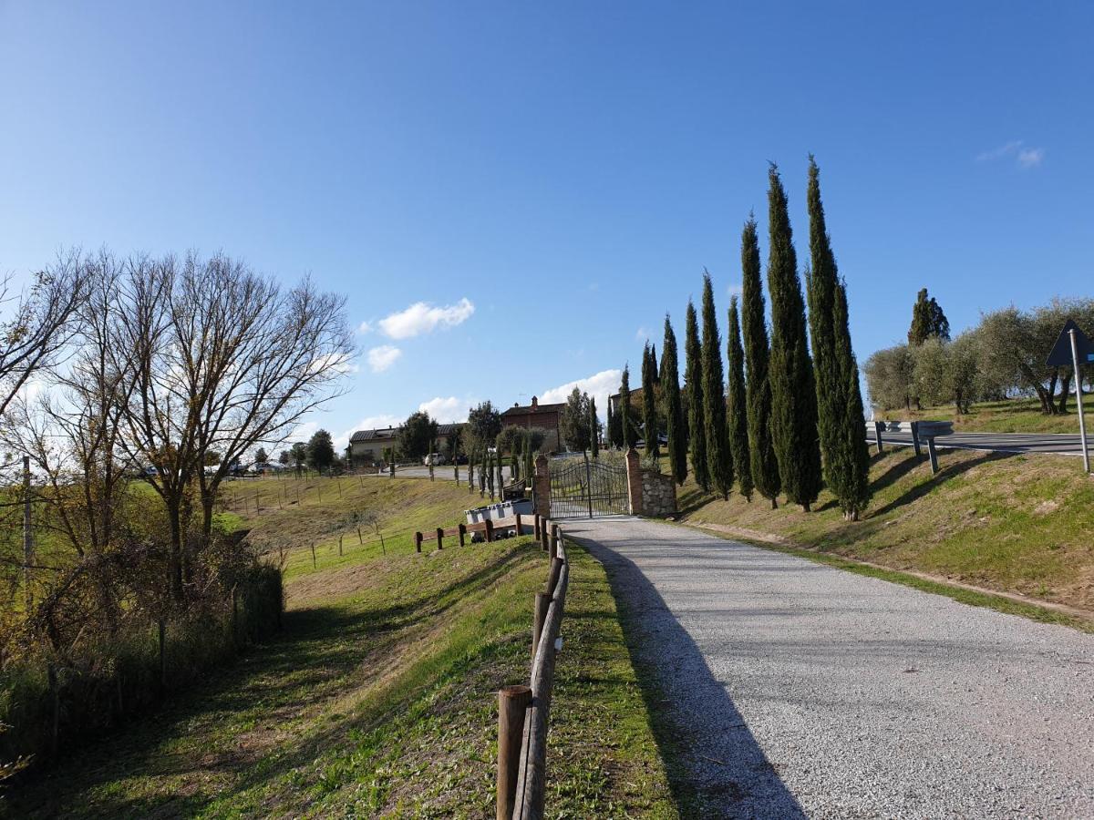 Podere Il Poggio Asciano Exterior foto