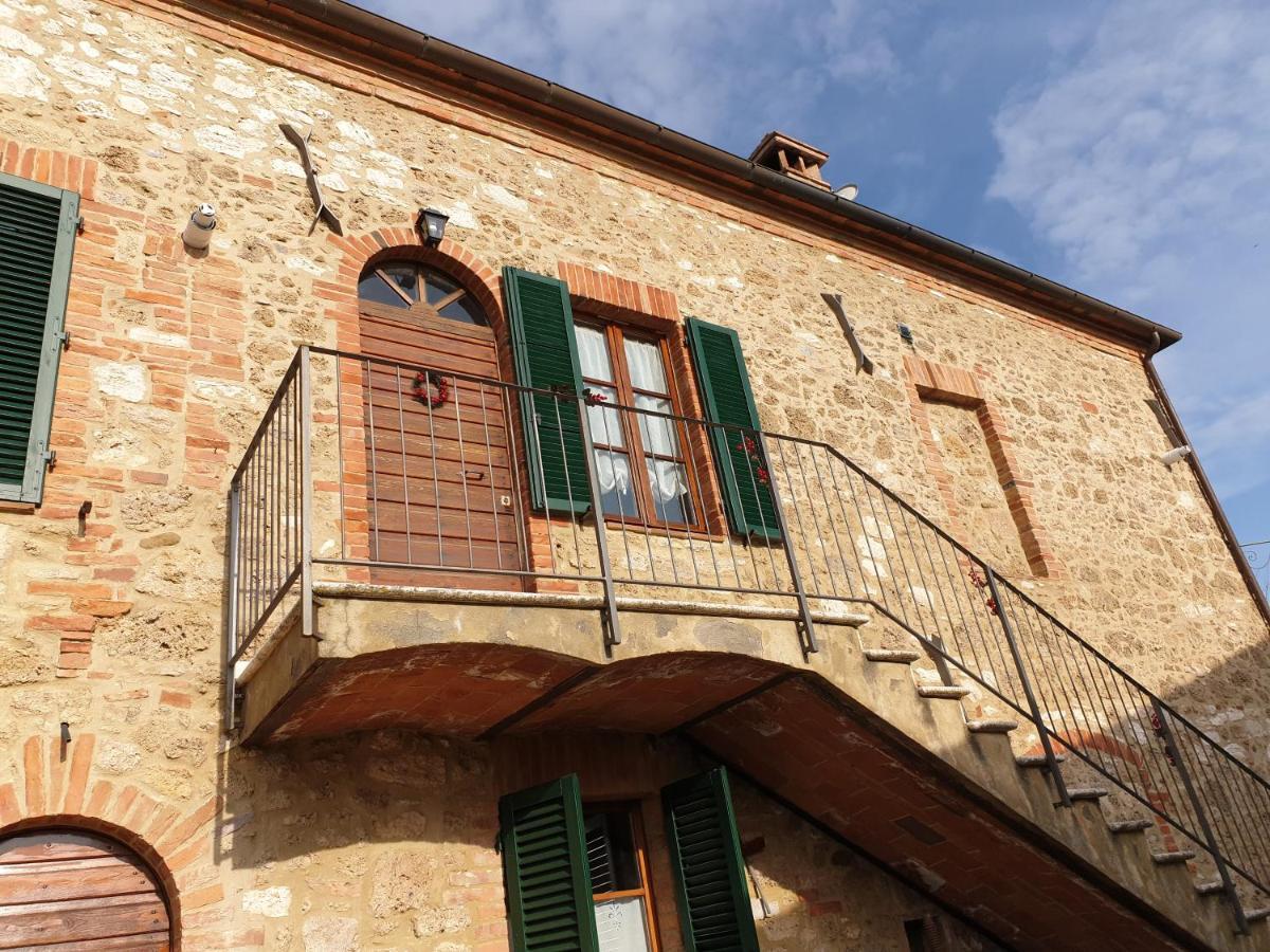 Podere Il Poggio Asciano Exterior foto